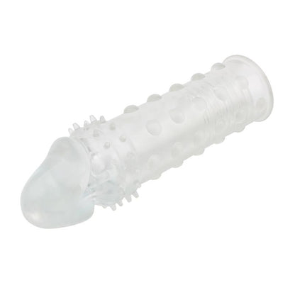 CHISA - FUNDA PARA EL PENE EXTRA TEXTURE TRANSPARENTE