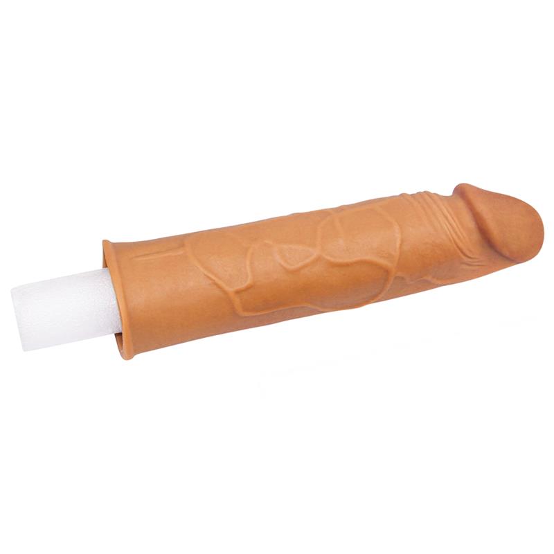 LOVETOY - FUNDA PARA EL PENE PLEASURE X TENDER MARRÓN