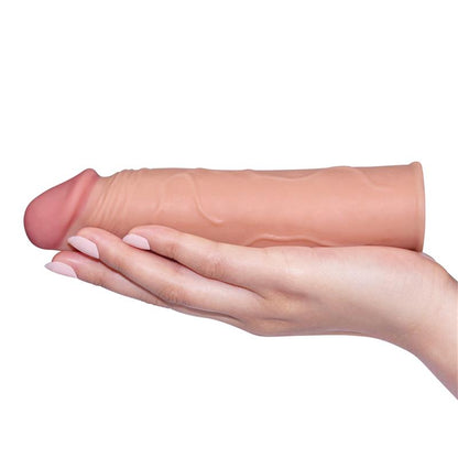 LOVETOY - FUNDA PARA EL PENE PLEASURE X TENDER NATURAL