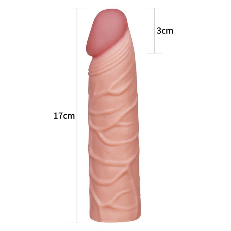 LOVETOY - FUNDA PARA EL PENE PLEASURE X TENDER NATURAL