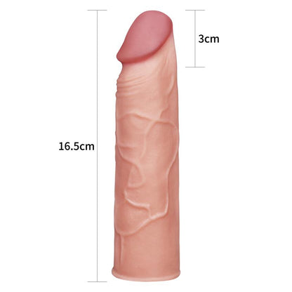 LOVETOY - FUNDA PARA EL PENE PLEASURE X TENDER NATURAL
