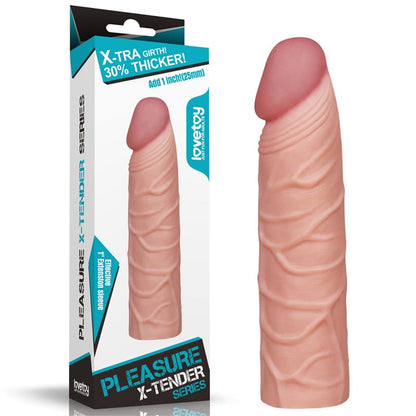 LOVETOY - FUNDA PARA EL PENE PLEASURE X TENDER NATURAL