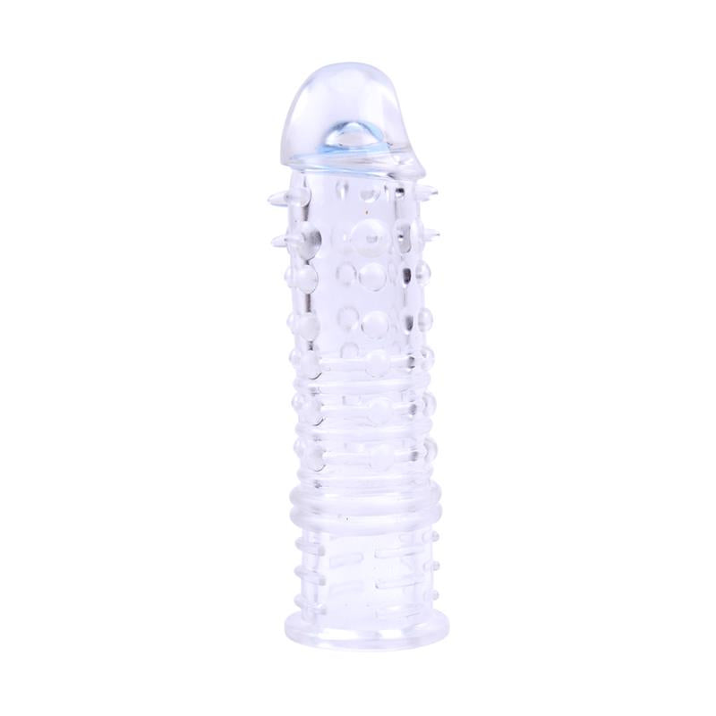 CHISA - FUNDA PARA EL PENE SWIRLS TRANSPARENTE