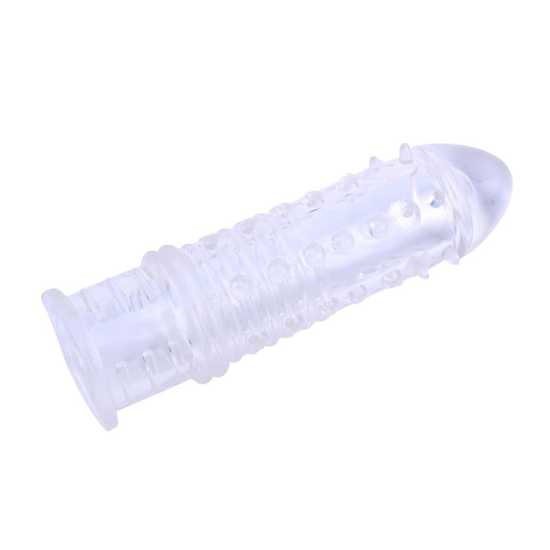 CHISA - FUNDA PARA EL PENE SWIRLS TRANSPARENTE