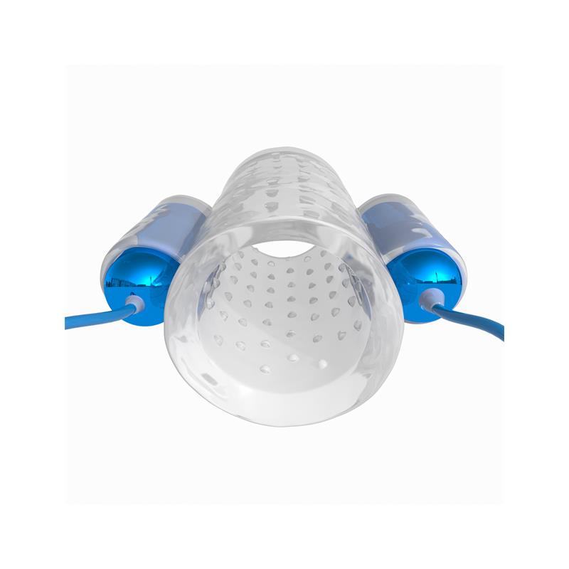 CLASSIX - FUNDA PARA PENE DOBLE VIBRACIÓN TRANSPARENTE