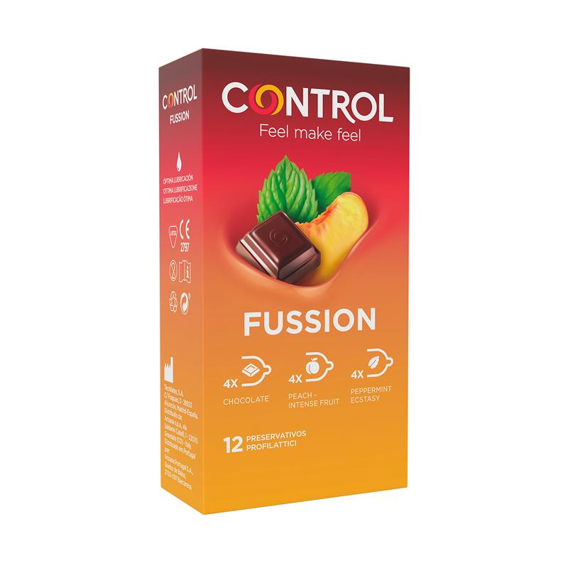 CONTROL - FUSSION 12 UDS SABORES