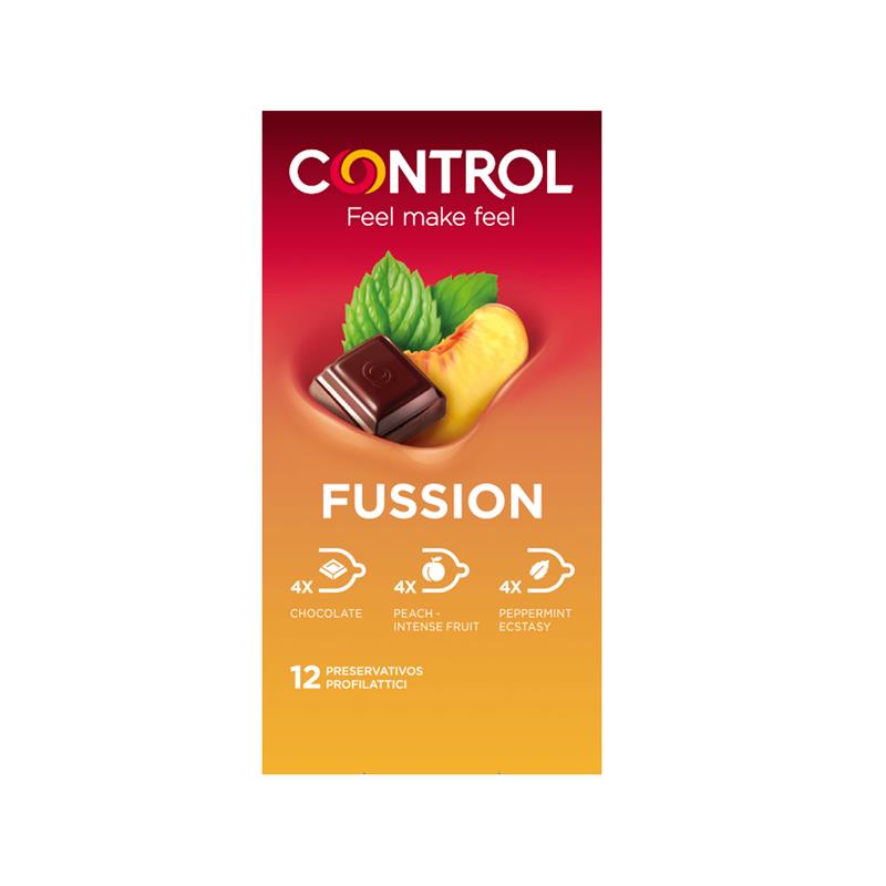 CONTROL - FUSSION 12 UDS SABORES
