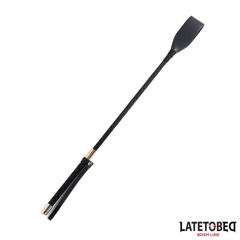 LATETOBED BDSM LINE - FUSTA CLASICA DETALLES DORADOS 45CM