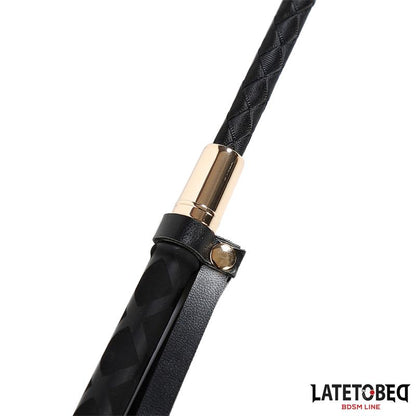 LATETOBED BDSM LINE - FUSTA CLASICA DETALLES DORADOS 45CM