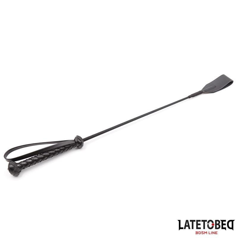 LATETOBED BDSM LINE - FUSTA CLÁSICA MANGO TRENZADO 60CM