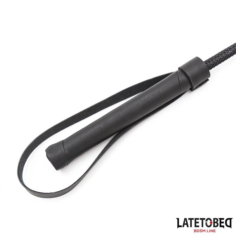 LATETOBED BDSM LINE - FUSTA CLÁSICA NEGRO 45CM