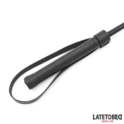 LATETOBED BDSM LINE - FUSTA CLÁSICA NEGRO 45CM