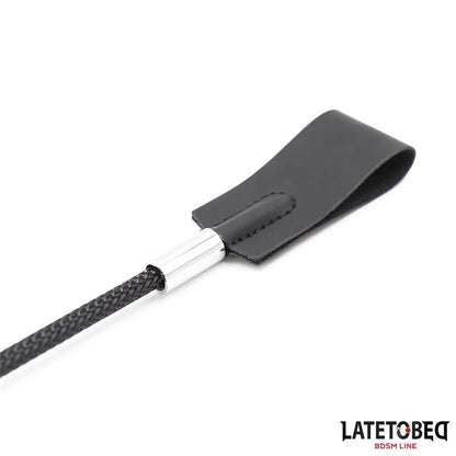 LATETOBED BDSM LINE - FUSTA CLÁSICA NEGRO 45CM