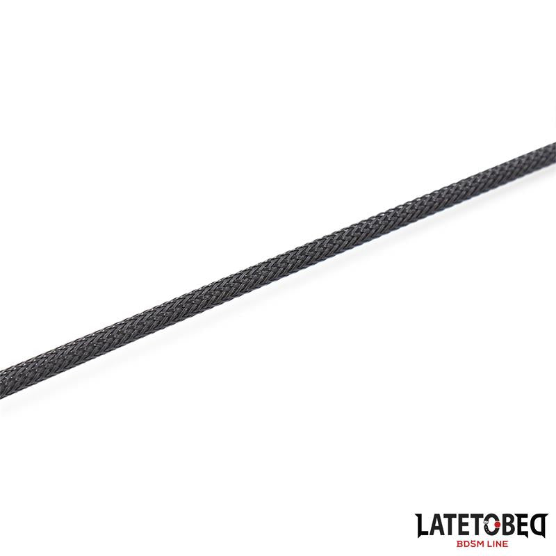 LATETOBED BDSM LINE - FUSTA CLÁSICA NEGRO 45CM