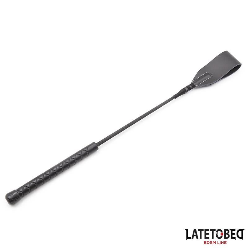 LATETOBED BDSM LINE - FUSTA CLÁSICA NEGRO 60CM