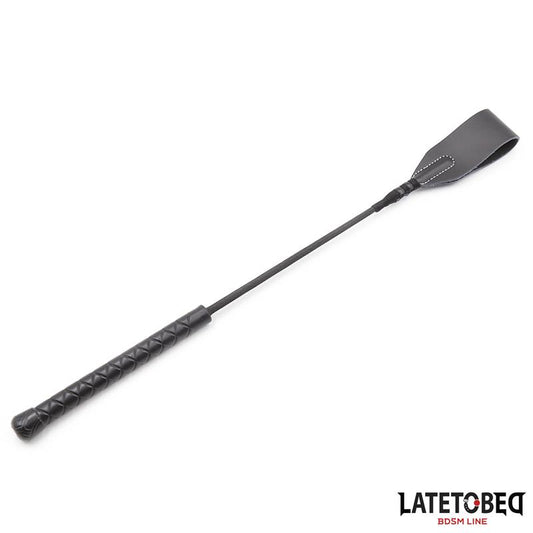 LATETOBED BDSM LINE - FUSTA CLÁSICA NEGRO 60CM