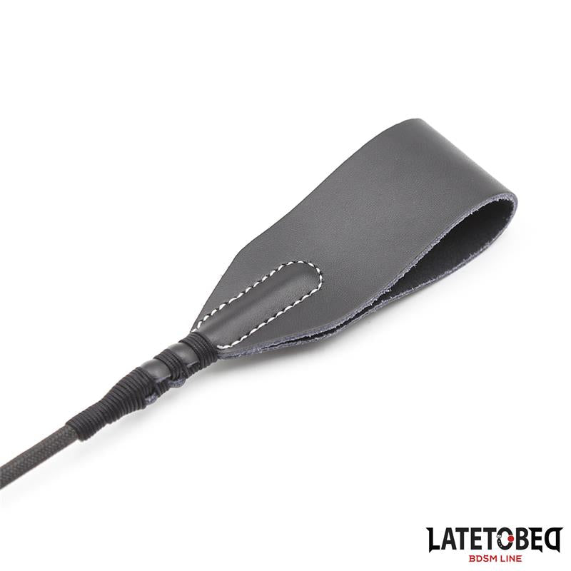 LATETOBED BDSM LINE - FUSTA CLÁSICA NEGRO 60CM