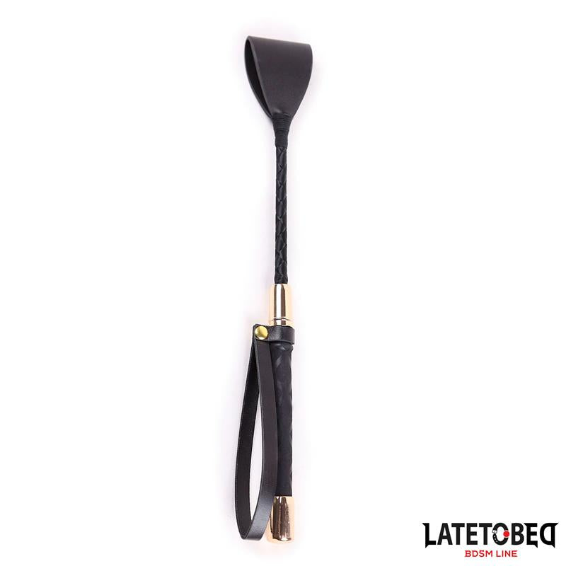 LATETOBED BDSM LINE - FUSTA DE METAL DORADO 30 CM