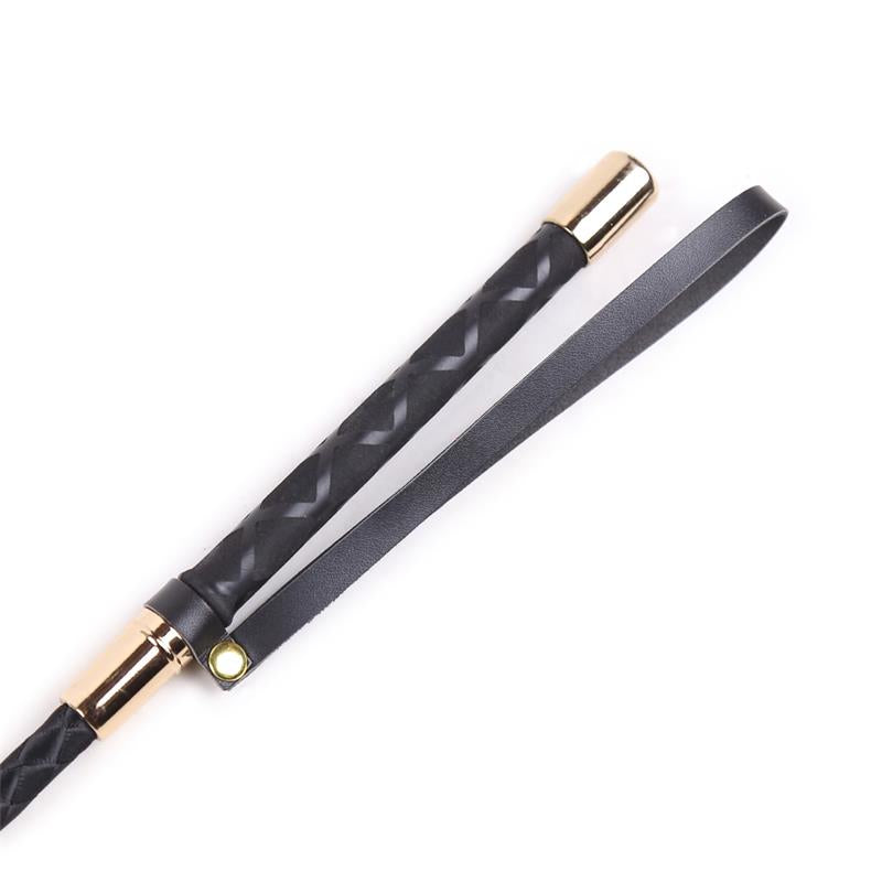 LATETOBED BDSM LINE - FUSTA DE METAL NEGRO Y DORADO