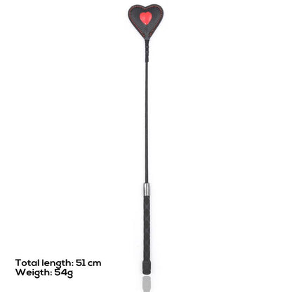 LATETOBED BDSM LINE - FUSTA EN FORMA DE CORAZÓN 51 CM