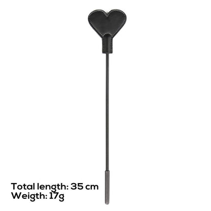 LATETOBED BDSM LINE - FUSTA FORMA DE CORAZÓN 35 CM