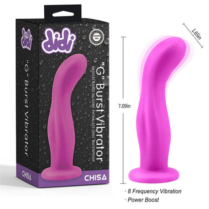 CHISA - G BURST DILDO CON VIBRACION ROSA