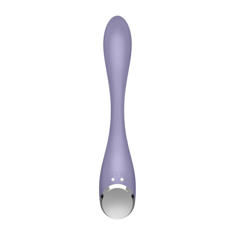 SATISFYER - G-SPOT FLEX 5+ MULTI VIBRADOR CON SATISFYER CONNECT APP LILAC