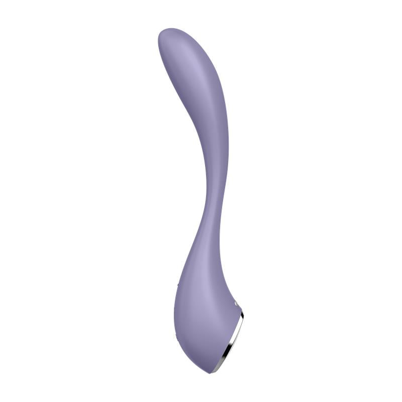 SATISFYER - G-SPOT FLEX 5+ MULTI VIBRADOR CON SATISFYER CONNECT APP LILAC