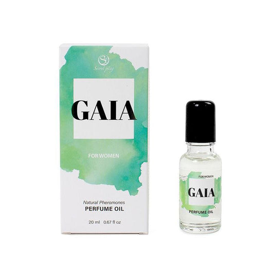 SECRET PLAY - GAIA PERFUME NATURAL CON FEROMONAS EN ACEITE 20 ML