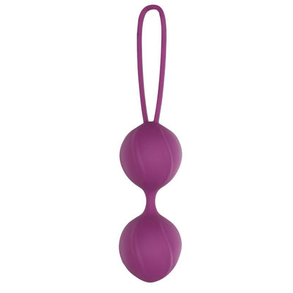 ENGILY ROSS - GARBO BOLA DOBLE KEGEL SILICONA PÚRPURA