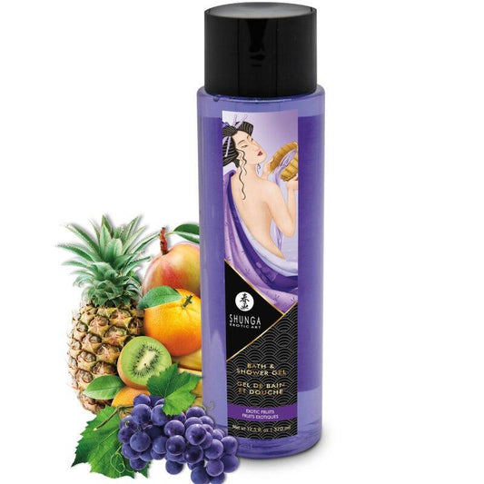 SHUNGA - GEL DE BAÑO Y DUCHA EXOTIC FRUITS 370 ML