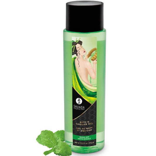 SHUNGA - GEL DE BAÑO Y DUCHA SENSUAL MINT 370 ML