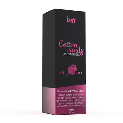 INTT - GEL DE MASAGE EFECTO CALOR ALGODÓN DE AZUCAR 30 ML