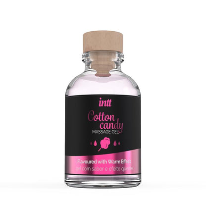 INTT - GEL DE MASAGE EFECTO CALOR ALGODÓN DE AZUCAR 30 ML