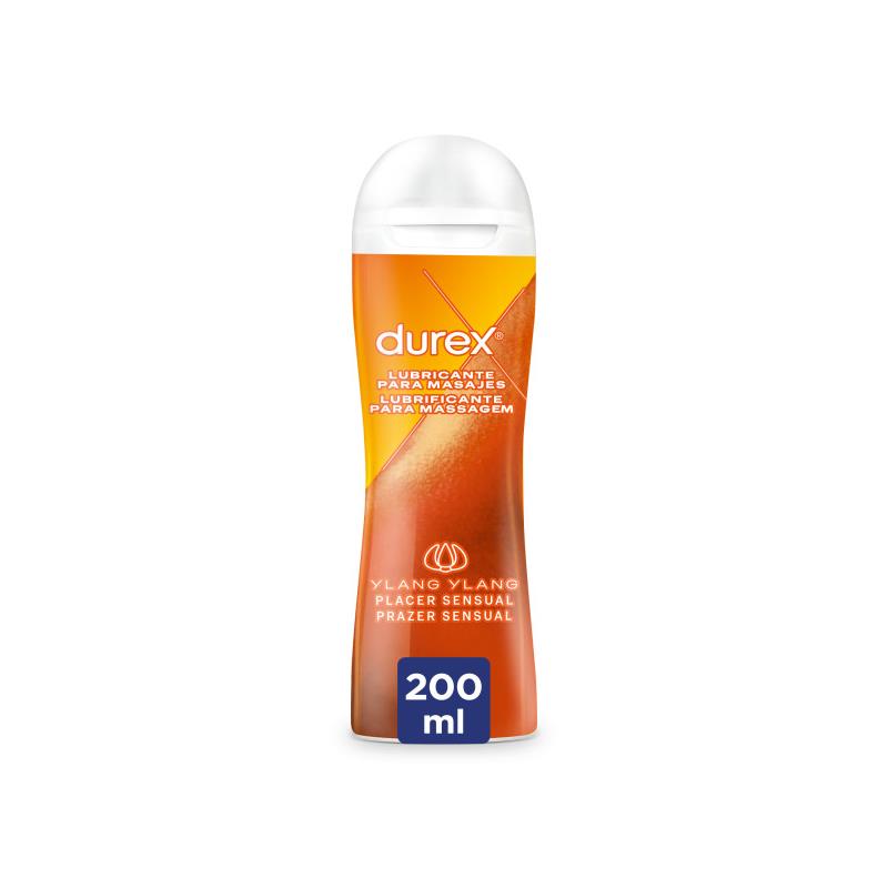 DUREX - GEL DE MASAJE 2 EN 1 SENSUAL YLANG YLANG 200 ML