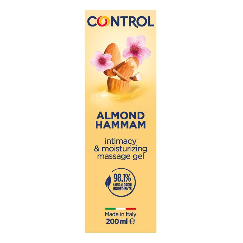 CONTROL - GEL DE MASAJE ALMOND HAMMAM 200 ML