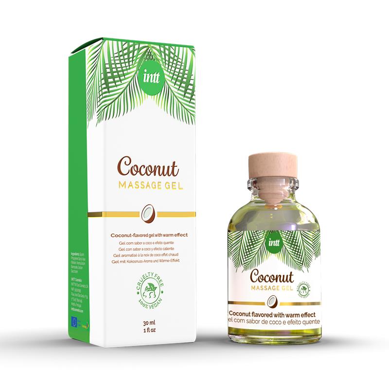 INTT - GEL DE MASAJE COCO 100% VEGANO BESABLE 30 ML