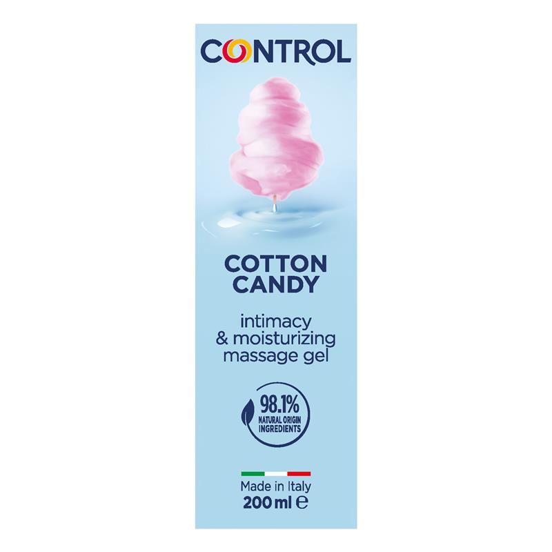 CONTROL - GEL DE MASAJE COTTON CANDY 200 ML