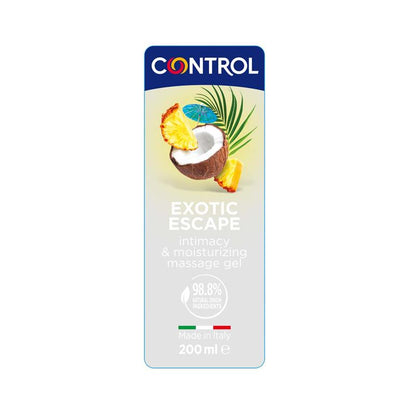 CONTROL - GEL DE MASAJE EXOTIC ESCAPE 200 ML