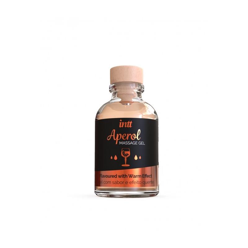 INTT - GEL DE MASSAGEM SABOR APEROL EFEITO CALOR 30 ML