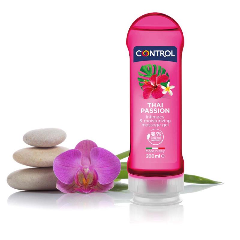 CONTROL - GEL DE MASAJE THAI PASSION 200 ML