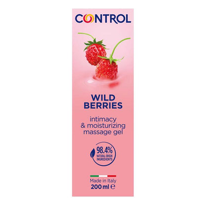 CONTROL - GEL DE MASAJE WILD BERRIES 200 ML
