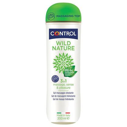 CONTROL - GEL DE MASAJE WILD NATURE 200 ML