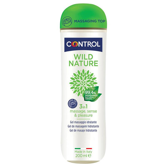 CONTROL - GEL DE MASAJE WILD NATURE 200 ML