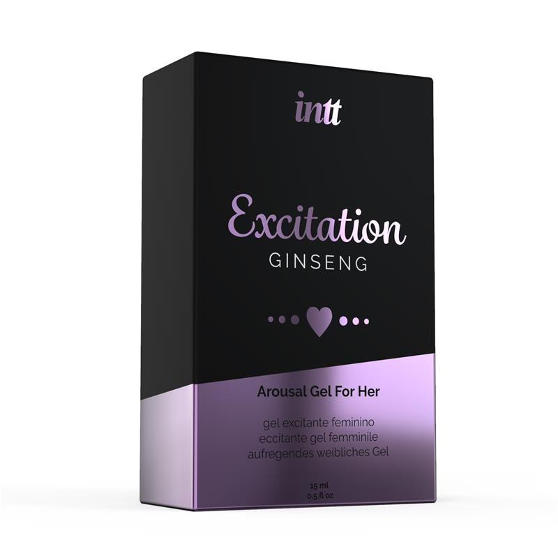 INTT - GEL EFECTO CALOR EXCITING GINSENG 15 ML
