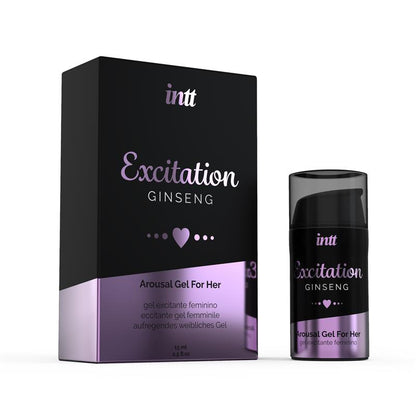 INTT - GEL EFECTO CALOR EXCITING GINSENG 15 ML