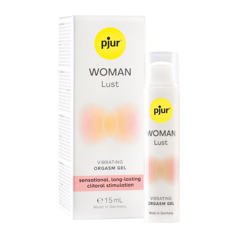 PJUR - GEL EFECTO VIBRACIÓN BASE AGUA WOMAN LUST 15 ML