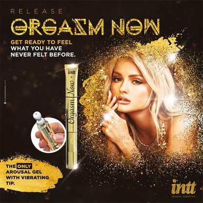 INTT - GEL SENSIBILIZANTE CON PUNTA VIBRADORA ORGASM NOW 15 ML