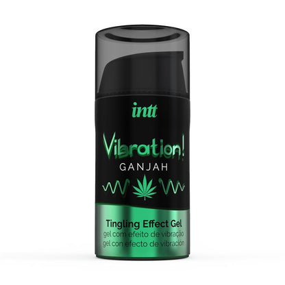 INTT - GEL VIBRADOR EFECTO CALOR GANJAH 15ML