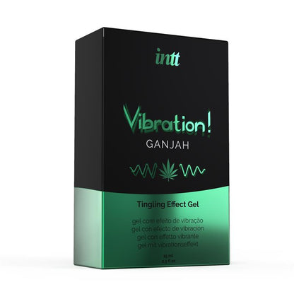 INTT - GEL VIBRADOR EFECTO CALOR GANJAH 15ML